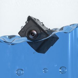 Parking Sensor System 4 Channel Side View Camera Kit For Rear View Recording