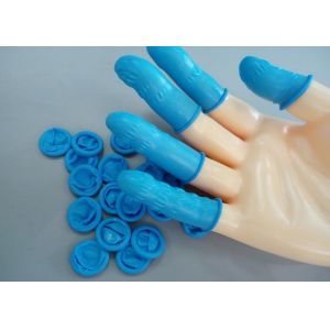 Class 100 Disposable ESD Latex Finger Cots Protector