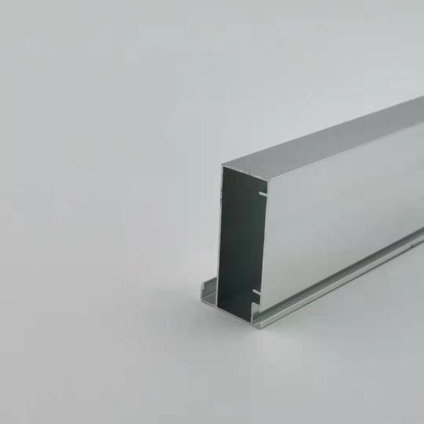 Buy Glossy Silver rectangular Anodized Aluminium Kitchen Profile 1.2mm Thickness at wholesale prices