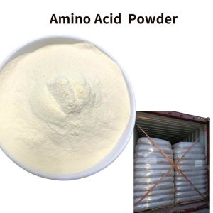 Quality Ph4-6 Amino Acid 80 Powder Vegetable Amino Acid 14-0-0 Yellow Powder for sale