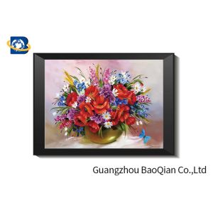 Beautiful Flower 3d Stereograph Printing , 3d Customized Printing Sevice