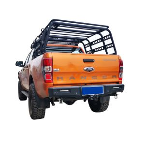 Powder Coat Rear Bumper Bull Bar for Ford Ranger 4X4 Pick Up Truck Auto Body
