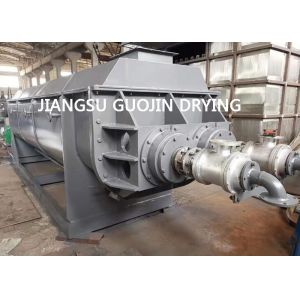 Continuous Hollow Blade Vacuum Paddle Dryer For Sludge Dewatering