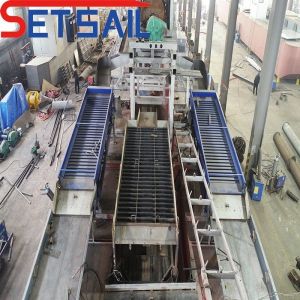 ISO . CE Certified Mining Gold Diamond Dredger for River Mining Machinery