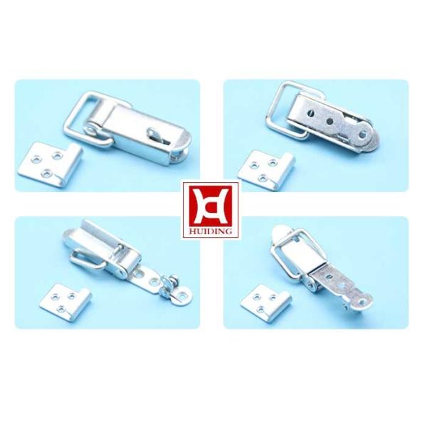 SS304 Polish Stainless Steel Over Center Latches With Keyhole