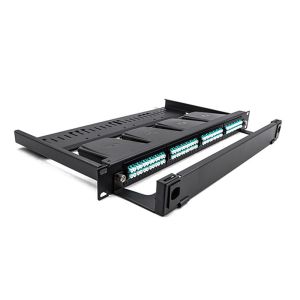 Removable 1U MPO MTP Rack Mount Patch Panel Cabinet Dismountable ODF Fibre Panel
