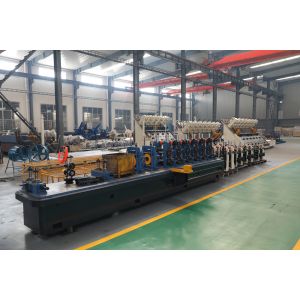 Galvanzied Steel Tube Making Machine With High Frequency Welding
