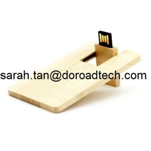 China Personalized Printing Wooden Card USB Flash Drives on sale