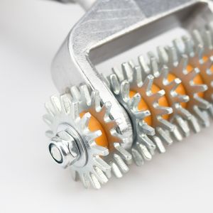 Black Floor Carpet Seam Roller Die Casting And Steel