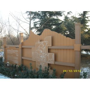 Quality WPC Construction Garden Welcome Signs with Wood Plastic Composite for sale