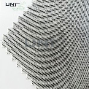 Cotton Cap Woven Fusible Interlining Roll With Hard LDPE Glue