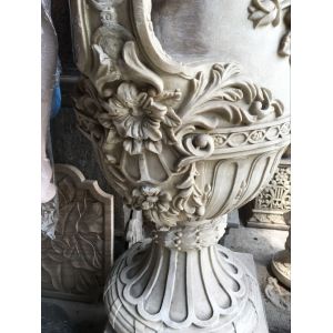 Batch Customized Large Metal Flower Pot Resin Flower Boxes Soil Planting