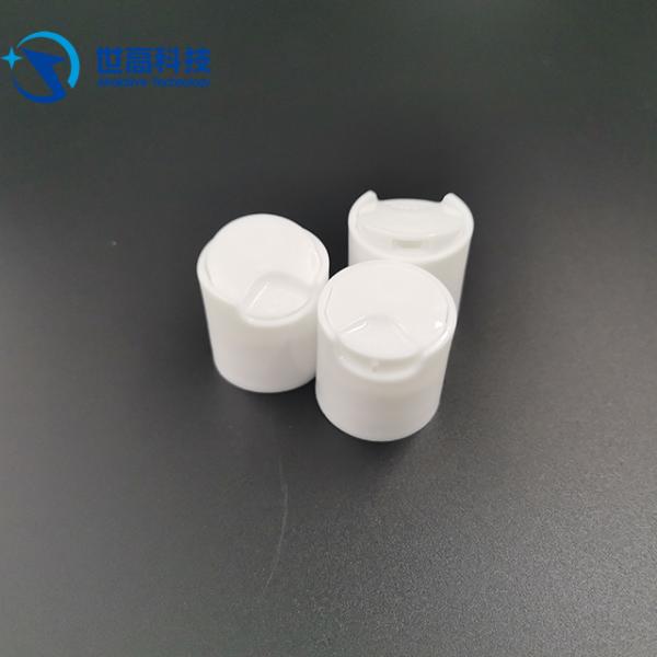 White Press Top 24/410 Plastic Bottle Caps For Pet Bottles
