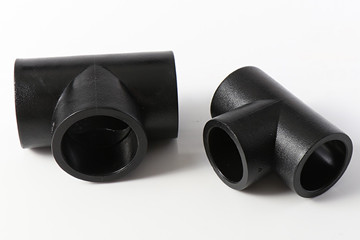 Buy ANSI ASME Standard HDPE Reducing Tee Plastic Pipe Fitting at wholesale prices