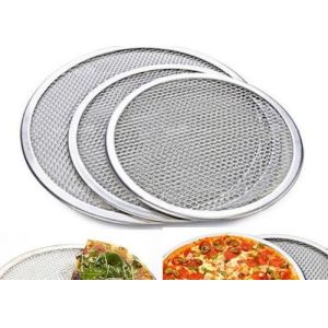 High Temperature Pizza Stainless Steel Wire Mesh Aluminum For Pizza Screen In