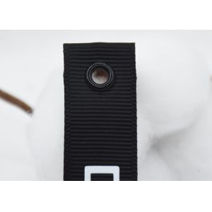 Microfiber Leather Key Lanyard OEKO Engraved Leather Keychain