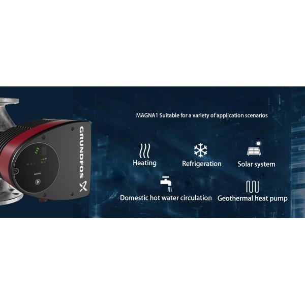 Grundfos Magna1 65-150 F N Shielded Pump Hot Water Variable Frequency Circulation Pump Commercial Building