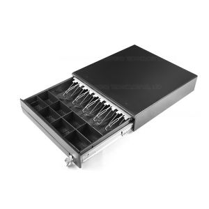 8.5 KG 400D POS Cash Drawer RJ12 , Metal Cash Till Drawer CE ROHS ISO Approval