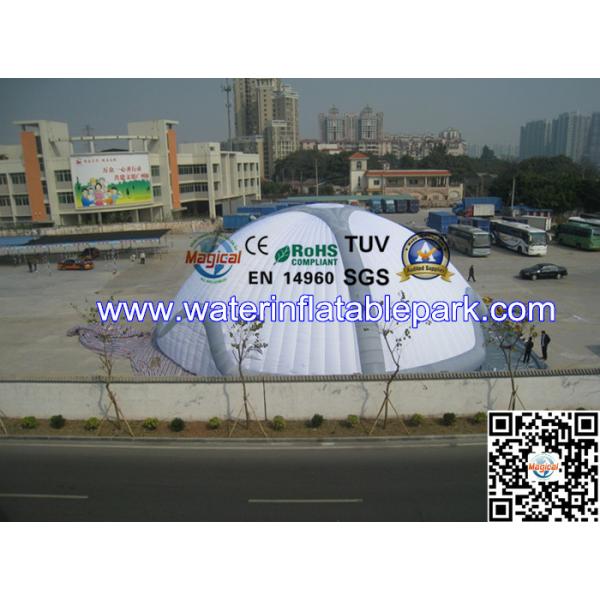 Giant Inflatable Tent 18m diameter , White Inflatable Dome Hire For Events