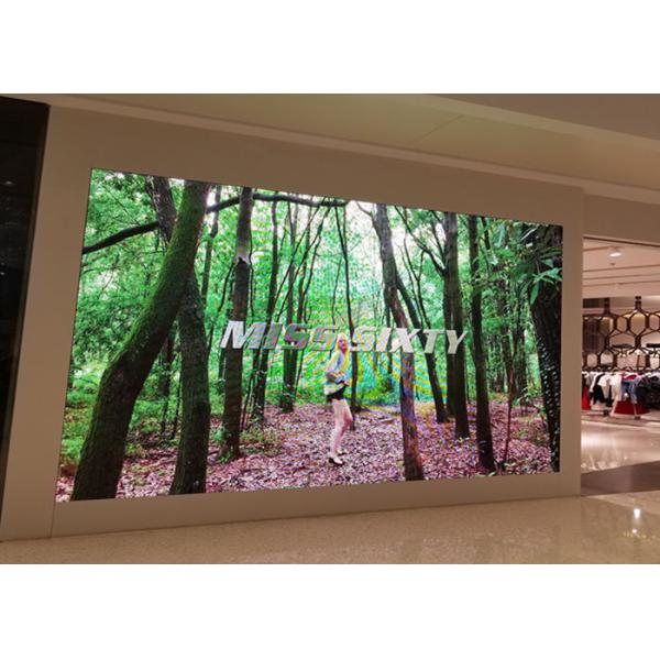 Indoor SMD P1.667 Indoor Led Display Screen 900 Nits For Shopping Centers