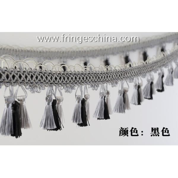 Handmade fashionable chain beads lace tassels fringes for curtain/sofa/pillow/stage decoration