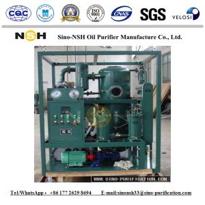 Vacuum Transformer Oil Filtration Machine 300L / Min Double Stage