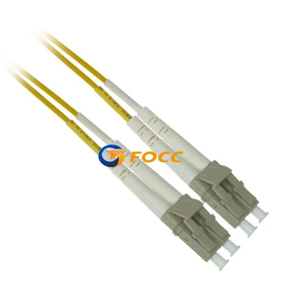 High Speed 2 Fiber Optic Patch Cables PVC LC - LC Fiber Cable Performance