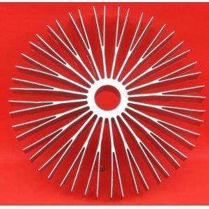 Extruded Heatsink Sunflower Series Big Power Good Dissipation Aluminum Extrusion