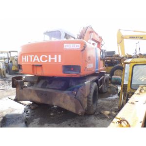 Original japan Used HITACHI EX100WD-2 Wheel Excavator