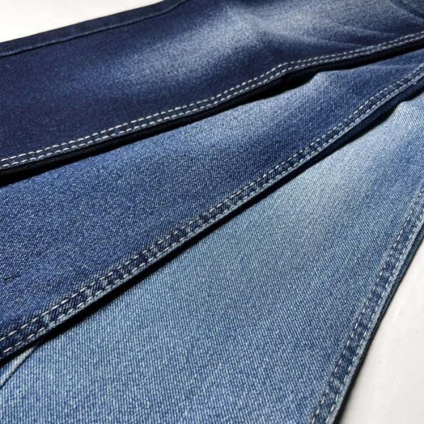 Buy OEM Heavy Weight Fake Knitted Denim Fabric Indigo Black at wholesale prices