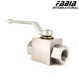 Easy to use Manual High Pressure Tee Butt Welding Ball Valve