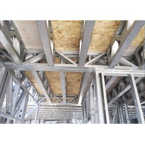 Light Gauge Steel Frame Prefabricated Apartment Building Fast Construction