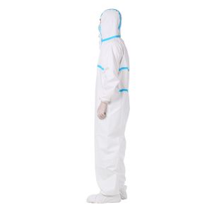 China Anti Bacterial Disposable Protective Clothing Non Woven ICU Using on sale