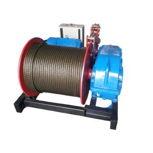 Material Lifting Construction 10t Wire Rope Winch