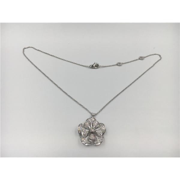 Divas' Dream Necklace Luxury Jewelry Jewelry 18K White Gold With Diamonds No Gemstone