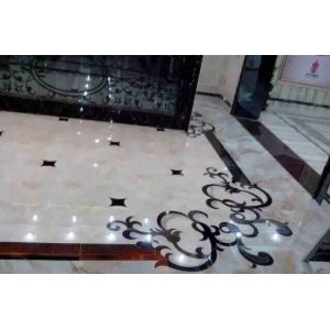 Quality Waterjet Tile,Marble Stone Polished of the Waterjet Patterns Flooring Tiles for sale
