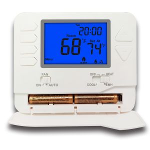 2 Heat 1 Cool LCD Display Non-programmable Digital Heat Pump Thermostat