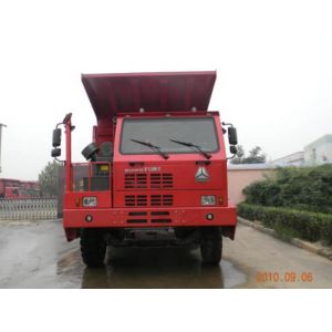 big loading Mining dump truck 371 horsepower Left hand steering Vehicle from