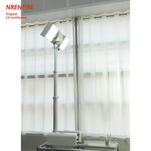 1.8m pneumatic telescopic mast roof robot mast light tower for fire truck NR