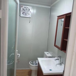 Steel Door 3 Bedroom Portable Homes Expandable Container House with Online