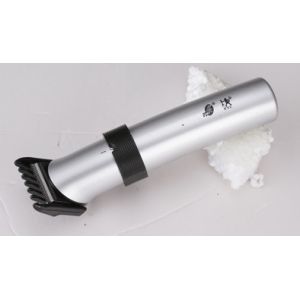 Silver Battery Powered Hair Clippers Cordless Head Trimmer GS / RoHS