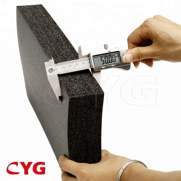 Closed Cell Construction Heat Insulation Foam Polyethylene Black Insulation