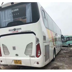 Huge Kinglong Used Coach Bus 2013 Year With 39 Seats Weichai Diesel Engine