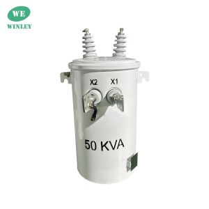 Quality 50kva Single Phase Pole Mounted Transformer for sale