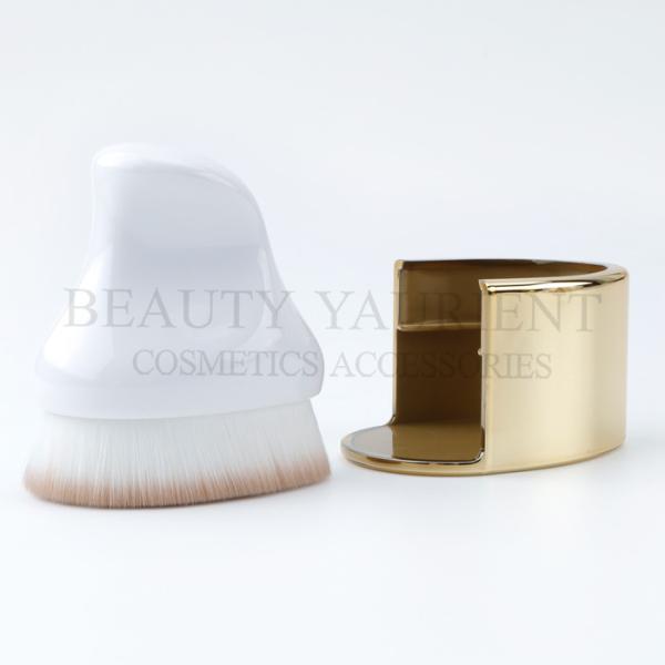 ISO14000 Private Iron Style Flat Top Liquid Foundation Makeup Brush Patented