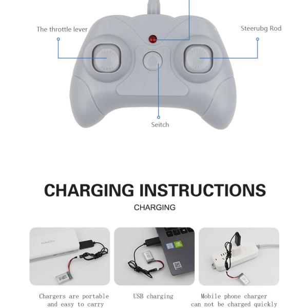 Foam Throwing Plane Airplane Toys Fx802 RC Eagle Glider Aircraft with Automatic Balance and Anti-collision Function