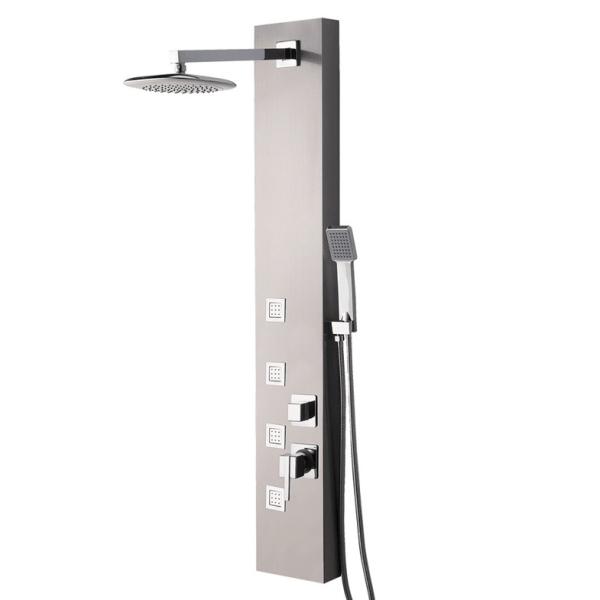 Super Quality Newest Design Multifunctional Square Stainless Steel Shower