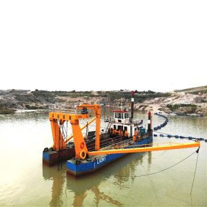 380ton Total Weight Diesel Engine Cutter Suction Dredger with Hydarulic Cutter