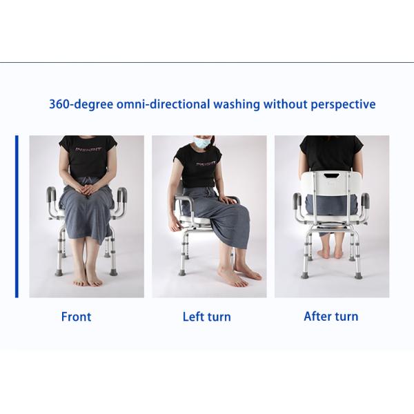 Portable Folding Shower Seat For Elderly Long Lasting Heat Insulation