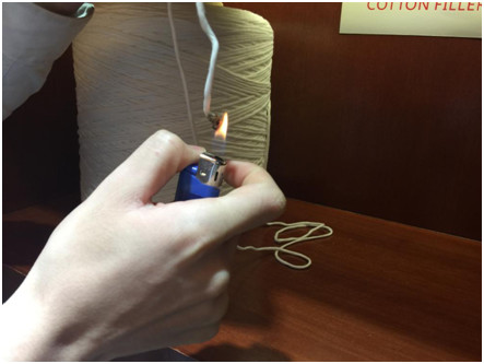 LSZH Flame Retardant PP Fibrillated Cable Filler Yarn